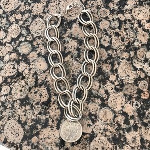 Vintage Silver Choker 5 Francs 1834 ROCKER CHIC